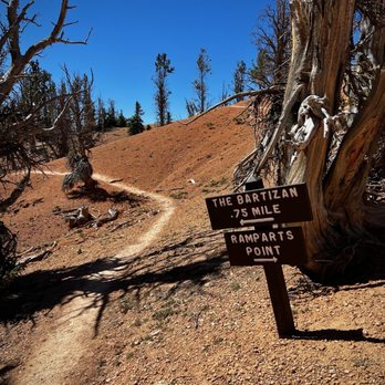 Bartizan Arch Trail - Signage to look out for. Almost there! - Hiking Near Me