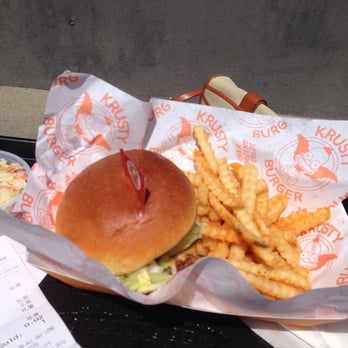Krusty Burger - Krusty burger ($11-$12 ish) - Burgers Near Me - Universal City, California Krusty Burger - Krusty burger ($11-$12 ish) - Burgers Near Me - Universal City, California