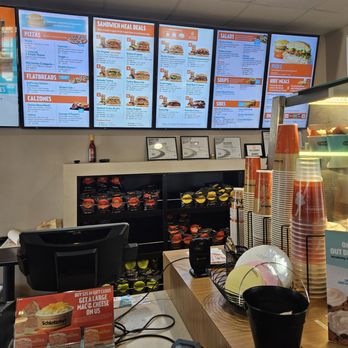 Schlotzsky's - Front register & menu. - Sandwiches Near Me - Lee's Summit, Missouri Schlotzsky's - Front register & menu. - Sandwiches Near Me - Lee's Summit, Missouri