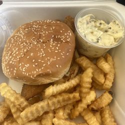 Hot Grill - Fish sandwich $6.49