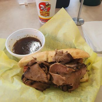 Dog n Suds - Beef and Sausage Combo with Au jus.. - Hot Dogs Near Me - Temecula, California Dog n Suds - Beef and Sausage Combo with Au jus.. - Hot Dogs Near Me - Temecula, California