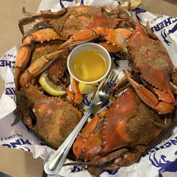 Pinchers - Delicious plate of crabs ! Also tried pincher claws which were delicious! - Seafood Near Me - Marco Island, Florida Pinchers - Delicious plate of crabs ! Also tried pincher claws which were delicious! - Seafood Near Me - Marco Island, Florida