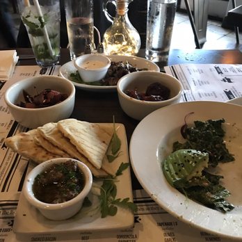 K'ya Laguna - Assortment of Tapas with Tapenade, Kale Salad, Brie and Fondue. - New American Near Me - Laguna Beach, California K'ya Laguna - Assortment of Tapas with Tapenade, Kale Salad, Brie and Fondue. - New American Near Me - Laguna Beach, California