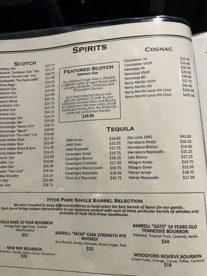 Menu photo 4 Hyde Park Prime Steakhouse Northville, MI