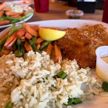 Sharky's Waterfront Grill - Macadamia Nut Crusted Mahi-Mahi - Seafood Near Me - Kingwood, Texas Sharky's Waterfront Grill - Macadamia Nut Crusted Mahi-Mahi - Seafood Near Me - Kingwood, Texas