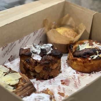 Salted Butter - Apple Fritter, Pizza Bub, French Onion, Olive Oil Muffin, Brown Sugar Almond Croissant - Desserts Near Me - Pasadena, California Salted Butter - Apple Fritter, Pizza Bub, French Onion, Olive Oil Muffin, Brown Sugar Almond Croissant - Desserts Near Me - Pasadena, California