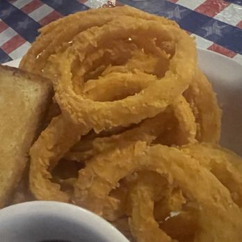 T-Bone Tom's - Onion rings - Barbeque Near Me - Kemah, Texas T-Bone Tom's - Onion rings - Barbeque Near Me - Kemah, Texas
