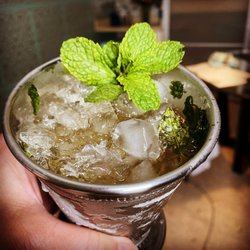 La Diva Cucina - A refreshing mint julep from my virtual cocktail demo for the Kentucky Derby race party!
