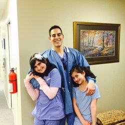 North Hills Family Dental - Dr. Mauro and his daughters