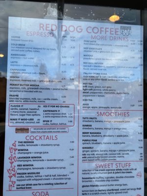 Menu photo 8 Red Dog Coffee Manitou Springs, CO Menu photo 8 Red Dog Coffee Manitou Springs, CO