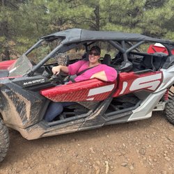 Northwoods Powersports Adventures - Wife having a blast