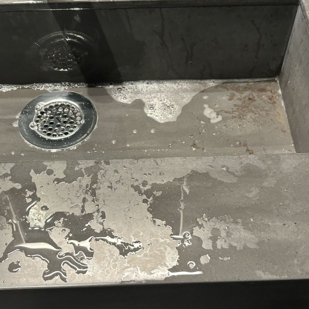 Sink residue Sink residue