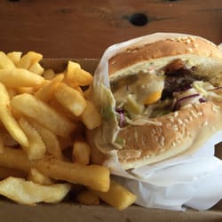 Archie's Flame Grille - Sydney Royale with chips. And a coke zero. Because you know, calories. $15.50 for the meal.
