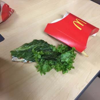 McDonald's - a sandwich with lettuce and french fries - Burgers Near Me - Christiansburg, Virginia