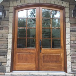 Refinish Your Door - Chapel Hill Door Before