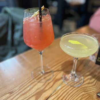 Chuckanut Bay Distillery - Aperol citrus spritz, Rhudolph's Spritz (I believe) - Cocktail Bars Near Me - Bellingham, Washington Chuckanut Bay Distillery - Aperol citrus spritz, Rhudolph's Spritz (I believe) - Cocktail Bars Near Me - Bellingham, Washington