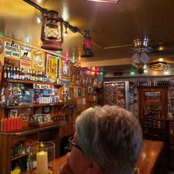 Horseshoe Curve Restaurant - a man sitting at a bar - American Near Me - Bluemont, Virginia Horseshoe Curve Restaurant - a man sitting at a bar - American Near Me - Bluemont, Virginia
