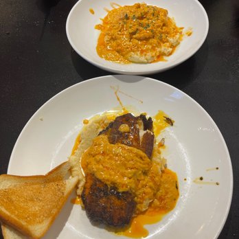 The Grumpy Rabbit - Shrimp and grits and snapper. - American Near Me - Lonoke, Arkansas The Grumpy Rabbit - Shrimp and grits and snapper. - American Near Me - Lonoke, Arkansas