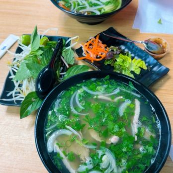 Saigon Pho - Combo Pho and a Veggie Pho - Vietnamese Near Me - Merritt Island, Florida