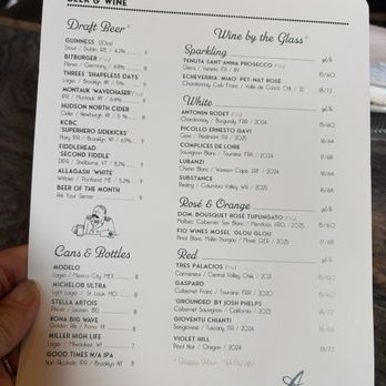 Albert's Bar - Menu - Cocktail Bars Near Me - New York, New York Albert's Bar - Menu - Cocktail Bars Near Me - New York, New York