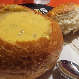 Broccoli Cheddar Bread Bowl