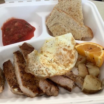 Ocean Diner - My leftover pork chops and eggs.....I am already looking forward to eating these. - Diners Near Me - Hermosa Beach, California Ocean Diner - My leftover pork chops and eggs.....I am already looking forward to eating these. - Diners Near Me - Hermosa Beach, California