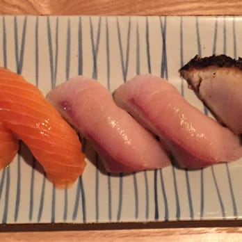 Sushi Kashiba - The sawara on the right is particularly interesting - Japanese Near Me - Seattle, Washington Sushi Kashiba - The sawara on the right is particularly interesting - Japanese Near Me - Seattle, Washington
