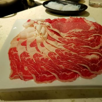 Happy Lamb Hot Pot - Ribeye -- that marble tho - Chinese Near Me - Flushing, New York Happy Lamb Hot Pot - Ribeye -- that marble tho - Chinese Near Me - Flushing, New York