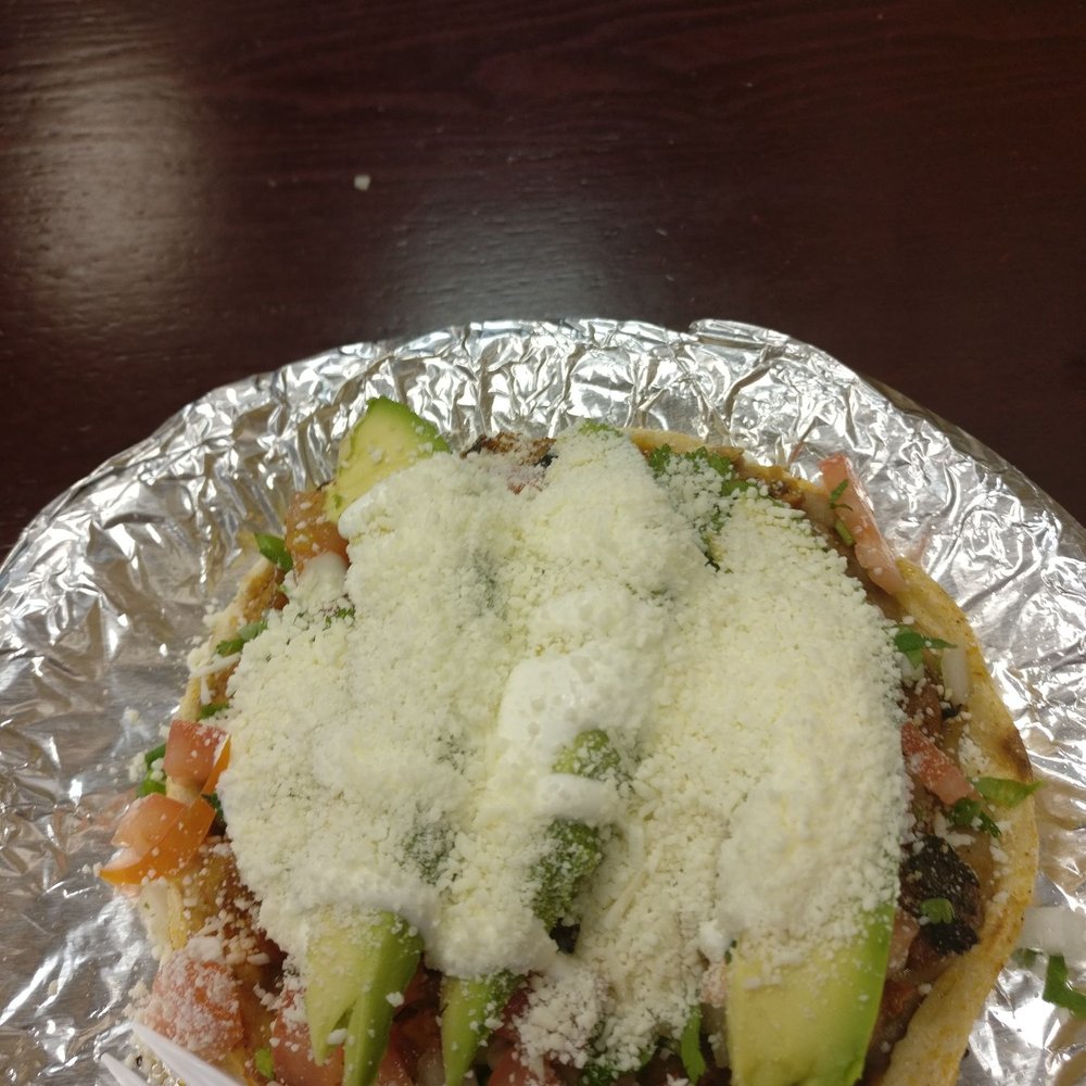 Taqueria Flavio - This is a SOPE. It is DELICIOUS.  Try one, I am happy I finally did. - Mexican Near Me - Fredericksburg, Virginia