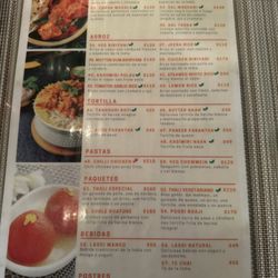 Indian Desi Tadka - Menu page 2