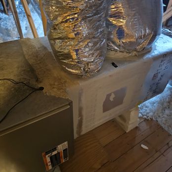 Croaker Heating & Air - Flex Duct was designed to be round, so if you see places that at flattened. Call us to come fix it. - Heating & Air Conditioning/HVAC Near Me - Jarrell, Texas Croaker Heating & Air - Flex Duct was designed to be round, so if you see places that at flattened. Call us to come fix it. - Heating & Air Conditioning/HVAC Near Me - Jarrell, Texas