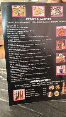 Menu photo 2 Cones and Crepes East Brunswick, NJ