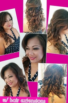 Hair Services - Full service beauty salon. Hair styling, coloring and cuts. Hair Extensions. Stylists are available for special events! Hair Services - Full service beauty salon. Hair styling, coloring and cuts. Hair Extensions. Stylists are available for special events!