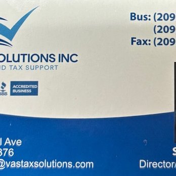 Vas Tax Solutions - Sonia Reyes, has been the business owner since 2008. She has more than 15 years of experience in the field of tax preparation. - Tax Services Near Me - Tracy, California Vas Tax Solutions - Sonia Reyes, has been the business owner since 2008. She has more than 15 years of experience in the field of tax preparation. - Tax Services Near Me - Tracy, California