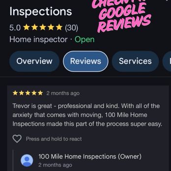 100 Mile Home Inspections - Home Inspectors Near Me 100 Mile Home Inspections - Home Inspectors Near Me