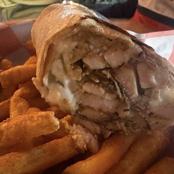 Al Bawadi Grill - CHICKEN SHAWERMA SANDWICH - Mediterranean Near Me - Bridgeview, Illinois