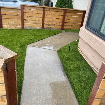 Big Bully Turf - Fence already existed. But I had Big Bully do all new turf. Couldn't be happier! - Artificial Turf Near Me - San Diego, California Big Bully Turf - Fence already existed. But I had Big Bully do all new turf. Couldn't be happier! - Artificial Turf Near Me - San Diego, California