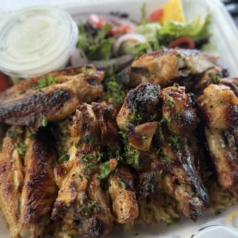 Gourmandize - Chicken Wings over Rice - Mediterranean Near Me - Katy , Texas Gourmandize - Chicken Wings over Rice - Mediterranean Near Me - Katy , Texas
