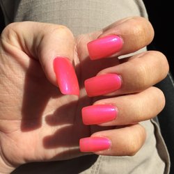 Foxy Nails - They're thin, they're straight, even, exactly the shape and length I asked for, and they last me weeks longer than anywhere else in town.