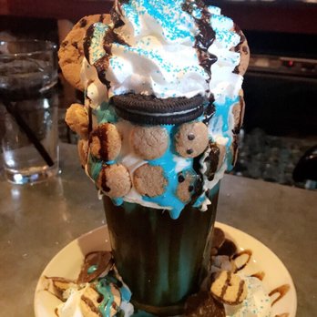 Boston Burger - Cookie Monster Milkshake - Burgers Near Me - Boston, Massachusetts