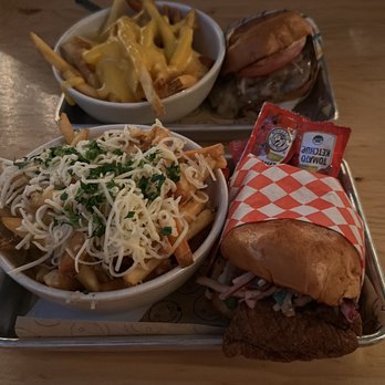 Afterwork Bar - Fried chicken sandwich, garlic fries, cheese fries, super burger - Cocktail Bars Near Me - San Francisco, California