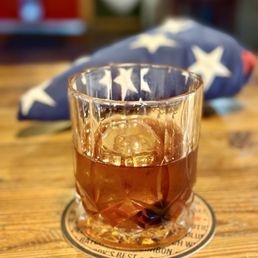 Barrel aged old fashioned Barrel aged old fashioned