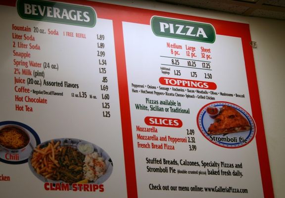 Menu photo 5 Galleria Pizza Rochester, NY Menu photo 5 Galleria Pizza Rochester, NY