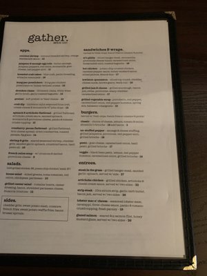 Menu photo 2 Gather Lewiston, NY