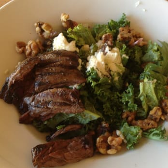 River Grill Restaurant - Skirt Steak Salad with candied walnuts and goat cheese. - American Near Me - Moab, Utah