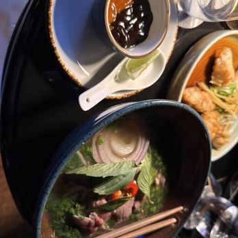 Le Colonial - Delray Beach - Beef Soup *Contains Fish & Shellfish - Vietnamese Near Me - Delray Beach, Florida Le Colonial - Delray Beach - Beef Soup *Contains Fish & Shellfish - Vietnamese Near Me - Delray Beach, Florida