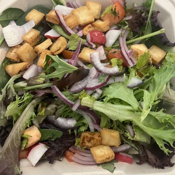 Cafe Moderno - The worst fattoush salad I've ever ordered . Didn't include tomatoes and hardly any toppings . No sumac either . - Cafes Near Me - Montclair, California Cafe Moderno - The worst fattoush salad I've ever ordered . Didn't include tomatoes and hardly any toppings . No sumac either . - Cafes Near Me - Montclair, California