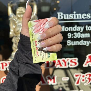 Nancy Nail & Spa - Chrome French tips - Skin Care Near Me - Glendale, California Nancy Nail & Spa - Chrome French tips - Skin Care Near Me - Glendale, California