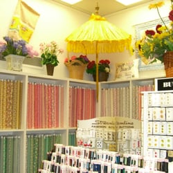 Fabric Essentials - We just love 1930's reproduction prints, so we have a whole wall of them to choose from!