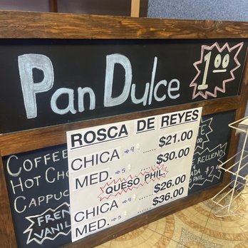 Panaderia Gonzalez - Rosca De Reyes Prices - Coffee & Tea Near Me - San Diego, California Panaderia Gonzalez - Rosca De Reyes Prices - Coffee & Tea Near Me - San Diego, California